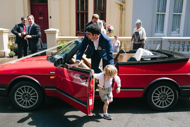 vintage wedding car | onefabday.com