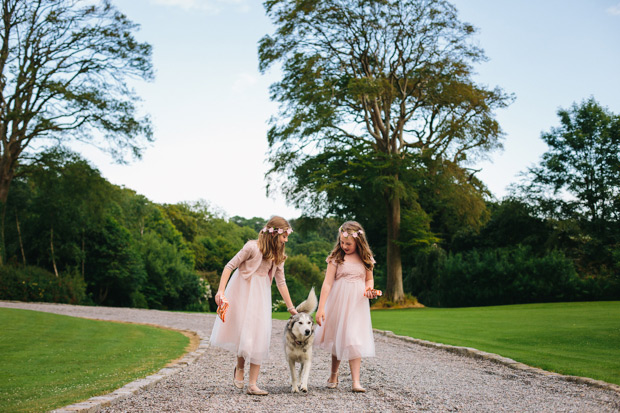 pretty pink flowergirl style | onefabday.com