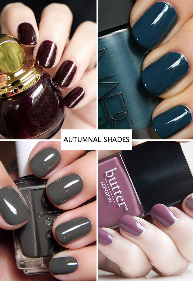 Autumn Winter Nail Art  2014 | onefabday.com