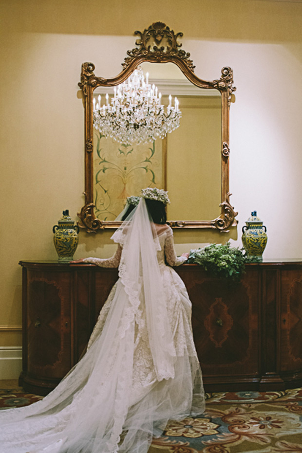 beautiful lace vintage bridal gown from Xtabay Vintage | onefabday.com