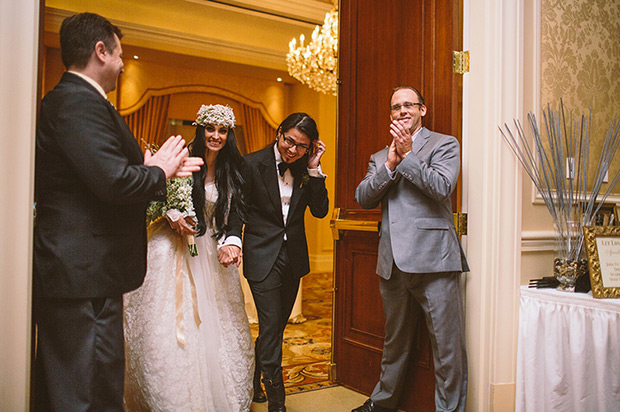 Emily and Freddy's Gothic Glam Las Vegas Wedding by The Gemmers | onefabday.com