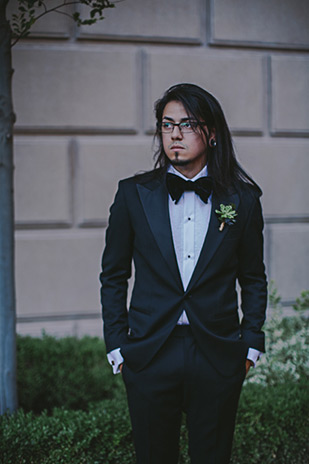 dapper groom style in blacktie | onefabday.com