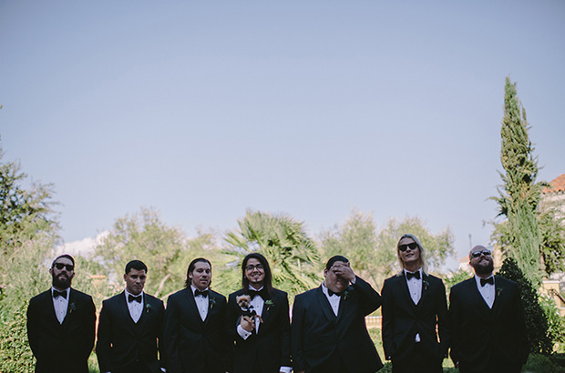 dapper groom and groomsmen style in blacktie | onefabday.com