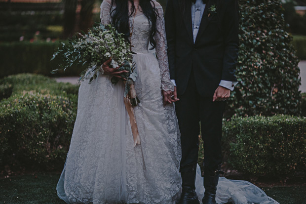 Emily and Freddy's Gothic Glam Las Vegas Wedding by The Gemmers | onefabday.com