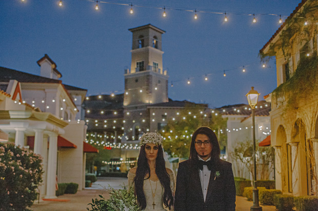 Emily and Freddy's Gothic Glam Las Vegas Wedding by The Gemmers | onefabday-com.go-vip.net