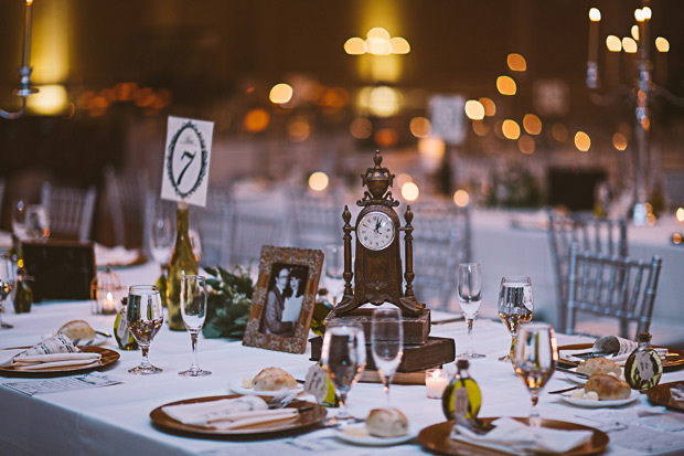 gothic and glam vintage wedding decor | onefabday.com