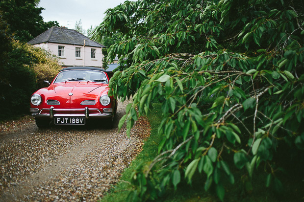 vintage wedding car | onefabday.com