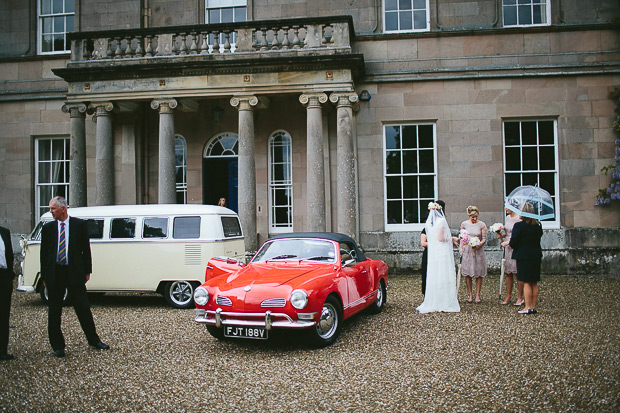 vintage wedding car | onefabday.com