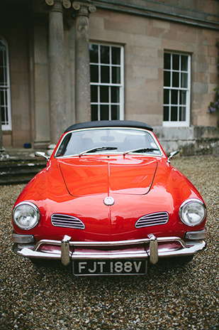 vintage wedding car | onefabday.com