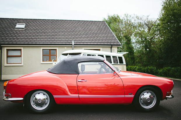 vintage wedding car | onefabday.com