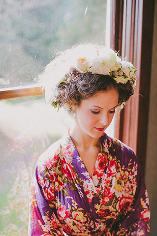 bridal flower crown | onefabday.com