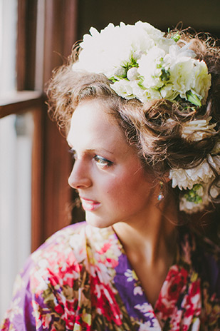 bridal flower crown | onefabday.com