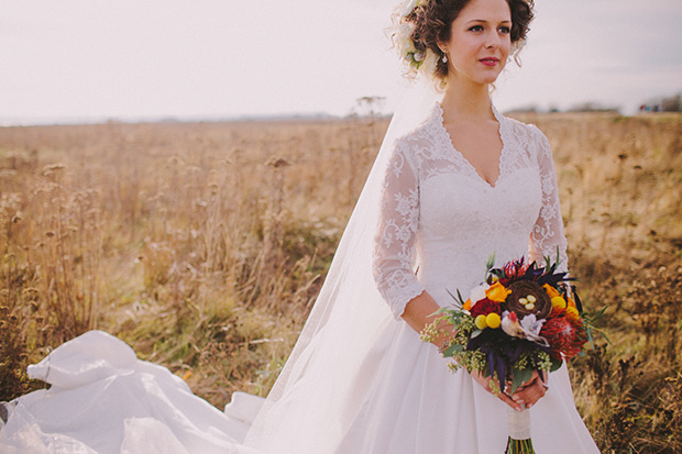 Hope and Jared's Autumnal Delight Wedding by Green Ginger Photography | onefabday.com