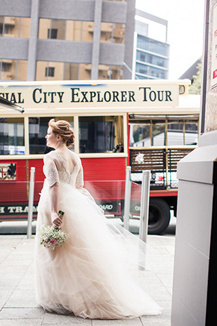 Clare and Nathan's beautifully intimate wedding by I Heart Weddings | onefabday.com 