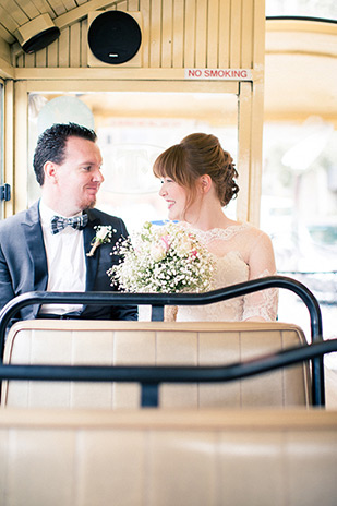 Clare and Nathan's beautifully intimate wedding by I Heart Weddings | onefabday.com 