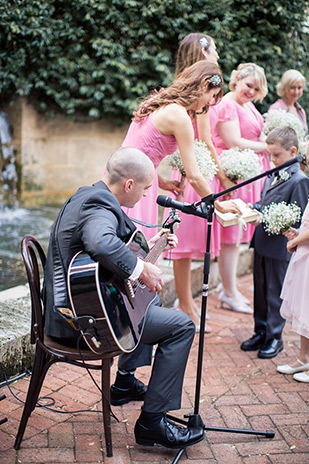 Clare and Nathan's beautifully intimate wedding by I Heart Weddings | onefabday.com 