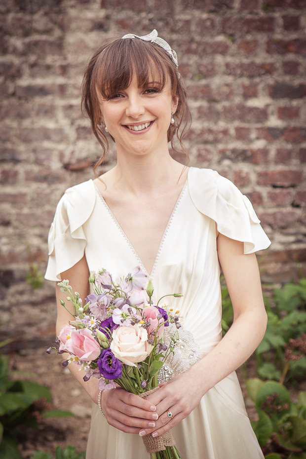 pretty spring bridal bouquet | onefabday.com