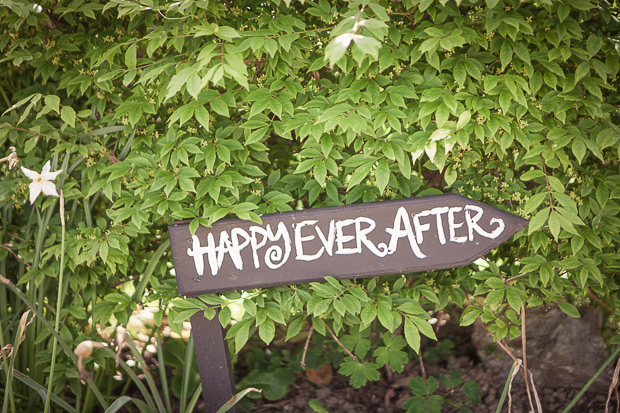 Happy Ever After wedding signage | onefabday.com