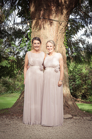 soft mink bridesmaids dresses | onefabday.com