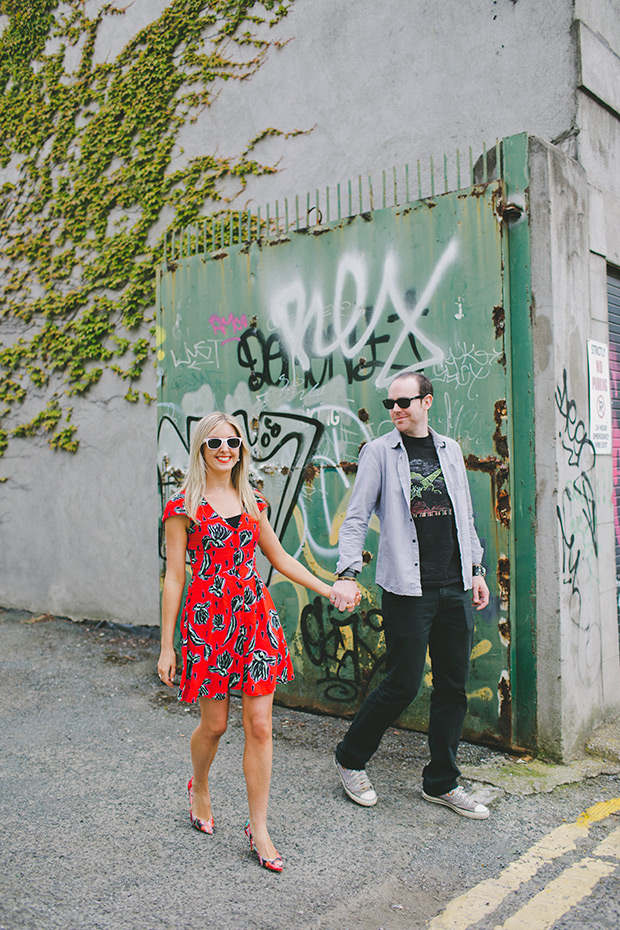 Laura & Kevin's Dublin City Engagement Shoot by Ivana Patarcic Photography | onefabday.com