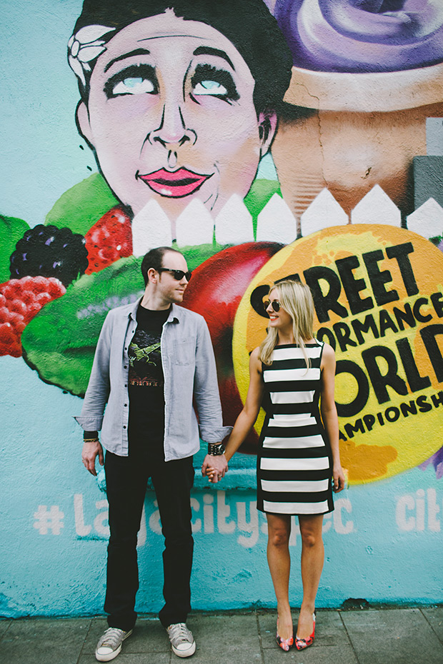 Laura & Kevin's Dublin City Engagement Shoot by Ivana Patarcic Photography | onefabday.com