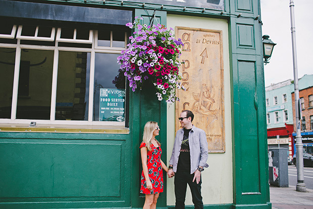 Laura & Kevin's Dublin City Engagement Shoot by Ivana Patarcic Photography | onefabday.com