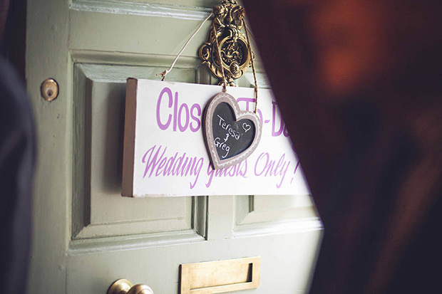 Teresa and Greg's Beautiful Millhouse Wedding by Lucy Nuzum | onefabday.com