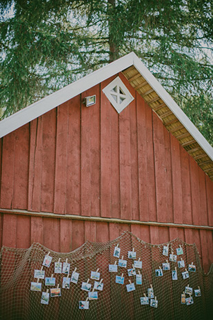 fishing net escort card display | onefabday.com