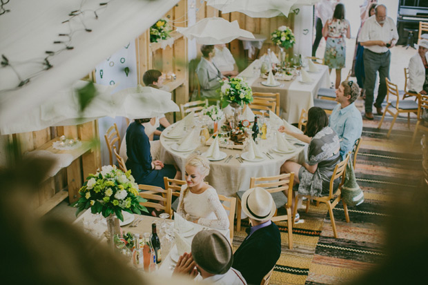 Barn reception | Triin & Henri's Countryside Wedding by Sandra Palm Photography | onefabday.com