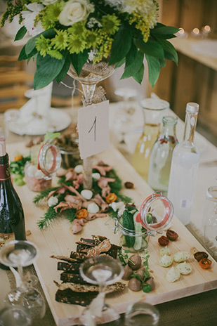 Barn reception | Triin & Henri's Countryside Wedding by Sandra Palm Photography | onefabday.com