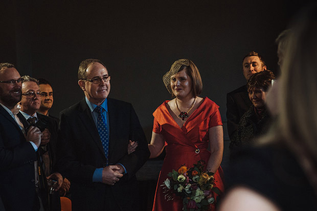 Powerscourt Wedding Ceremony | Marie and Graham's Gorgeous Winter Wedding in Dublin City by This Modern Love | onefabday.com