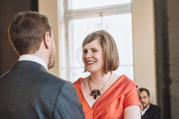 Powerscourt Wedding Ceremony | Marie and Graham's Gorgeous Winter Wedding in Dublin City by This Modern Love | onefabday.com