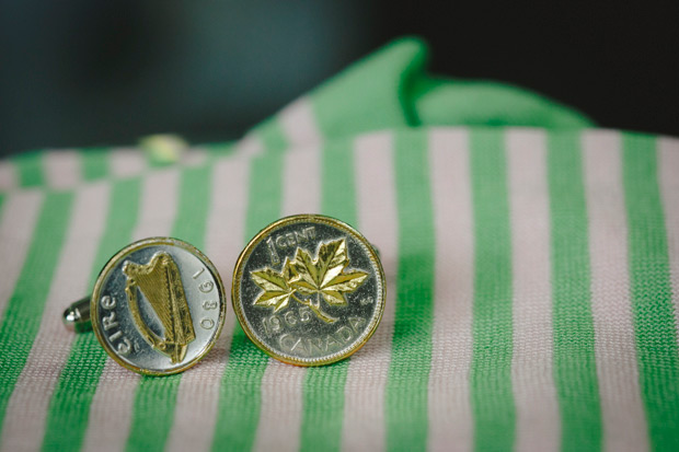 coin cufflinks | onefabday.com