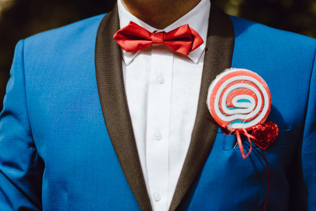 lollipop boutonniere | onefabday.com