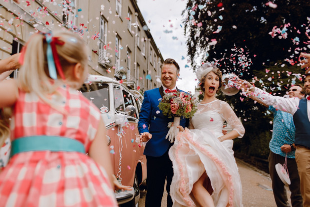 Dan and Sam's Retro-Fantastic Wedding by Boy Called Ben Photography | onefabday.com