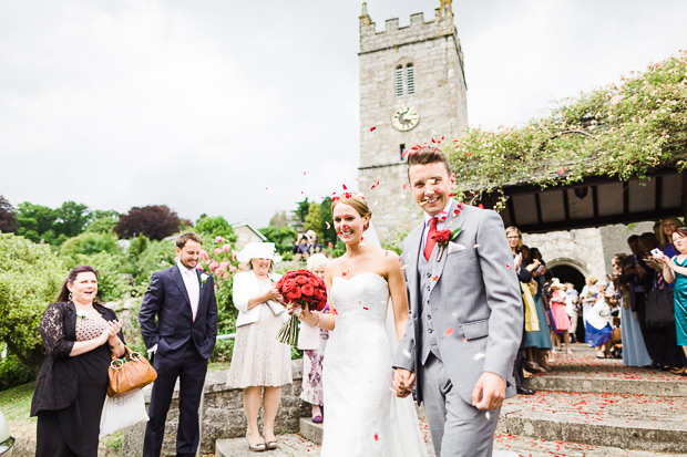 Alex and Lewis' beautiful red and white wedding by Butterfly Photography | onefabday.com