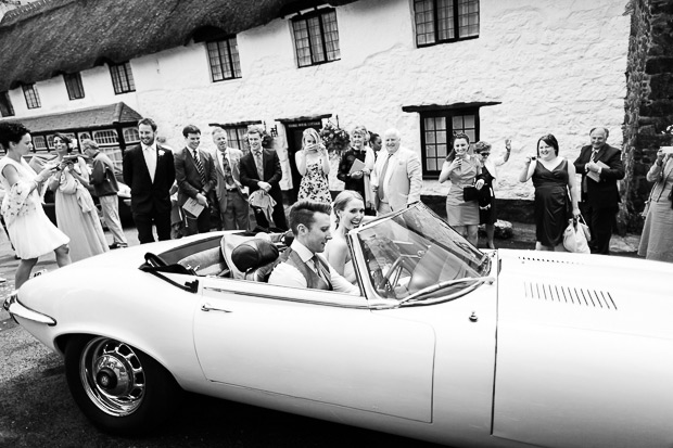 vintage wedding car | onefabday.com