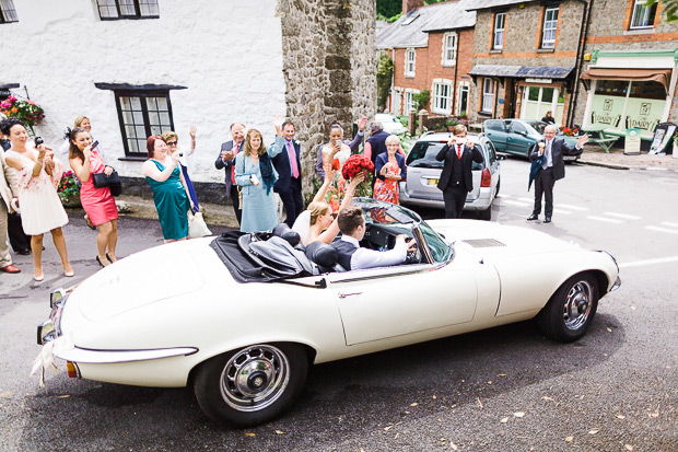 vintage wedding car | onefabday.com