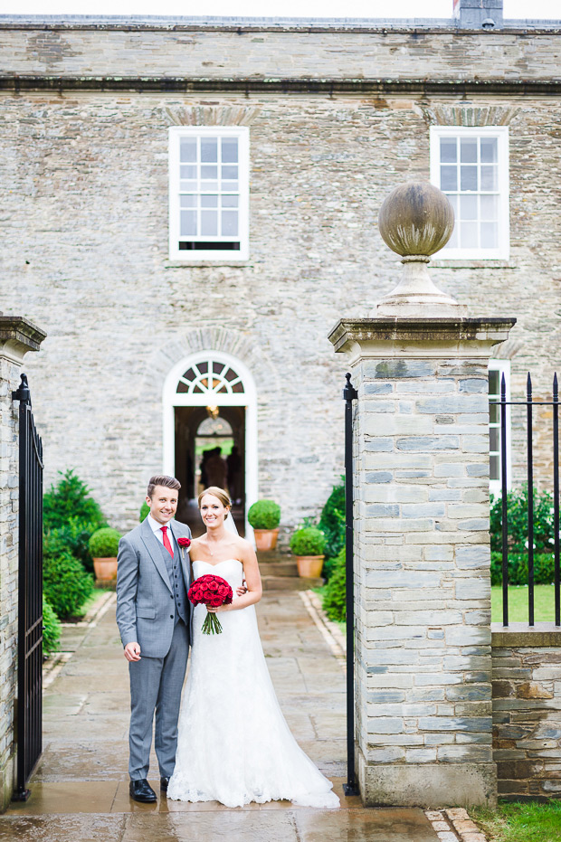  Alex and Lewis' beautiful red and white wedding by Butterfly Photography | onefabday.com