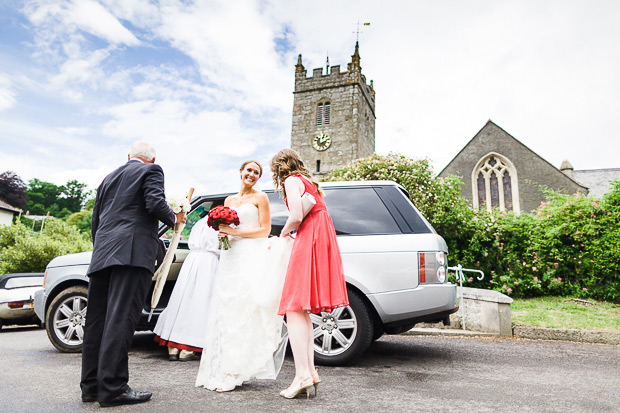 Alex and Lewis' beautiful red and white wedding by Butterfly Photography | onefabday.com