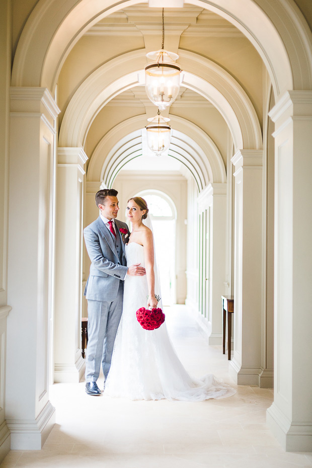  Alex and Lewis' beautiful red and white wedding by Butterfly Photography | onefabday.com