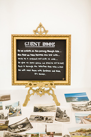 vintage photo guest book | onefabday.com