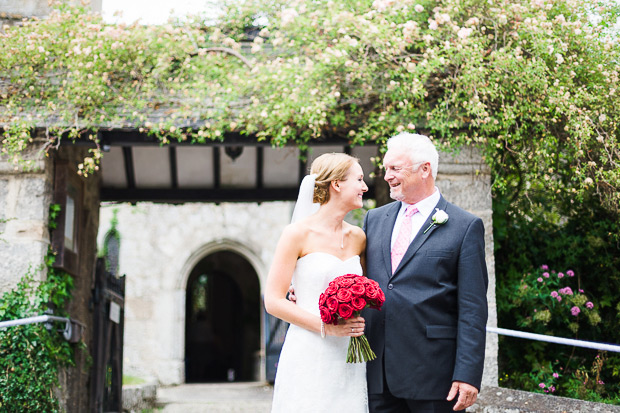 Alex and Lewis' beautiful red and white wedding by Butterfly Photography | onefabday.com