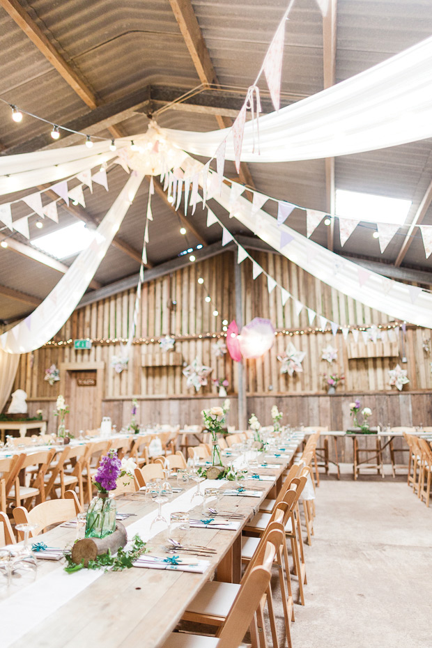  Claire and Pete's beautiful barn wedding by Butterfly Photography | onefabday.com