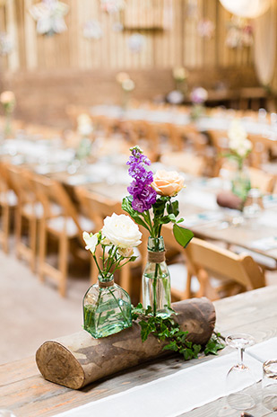  Claire and Pete's beautiful barn wedding by Butterfly Photography | onefabday.com