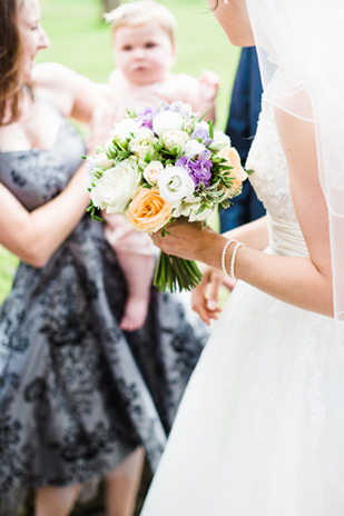  Claire and Pete's beautiful barn wedding by Butterfly Photography | onefabday.com