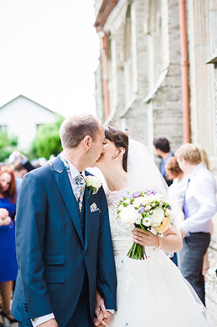  Claire and Pete's beautiful barn wedding by Butterfly Photography | onefabday.com