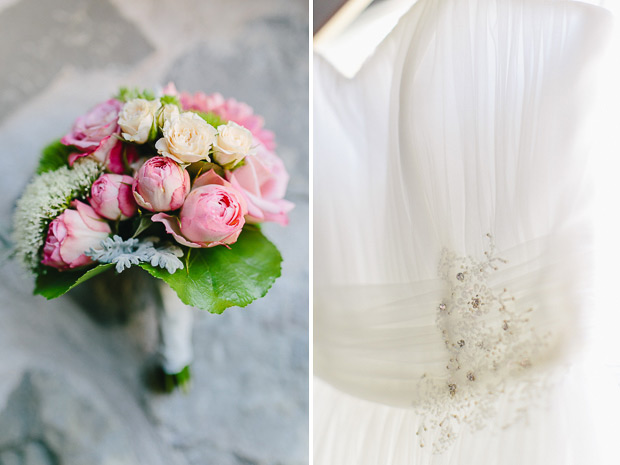 pretty pink bridal bouquet | onefabday.com