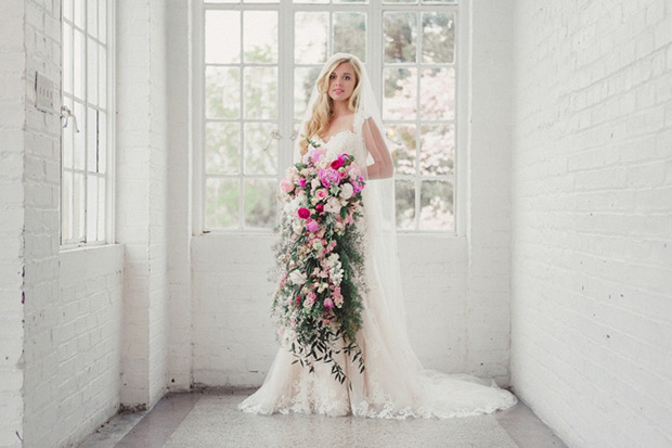 A hot floral trend for 2015 | Cascading Bridal Bouquets | onefabday-com.go-vip.net