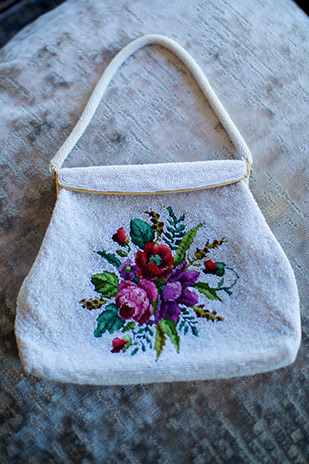 vintage bridal bag | onefabday.com